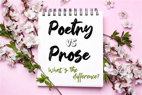 How Does Poetry Differ from Prose: A Delve into the Literary Forms